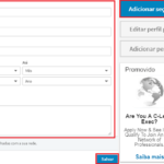nova experiencia de trabalho