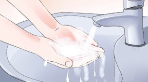 higiene das mãos