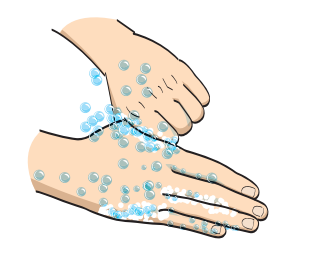 m - Técnica correta de higiene das mãos