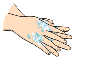 ko - Técnica correta de higiene das mãos