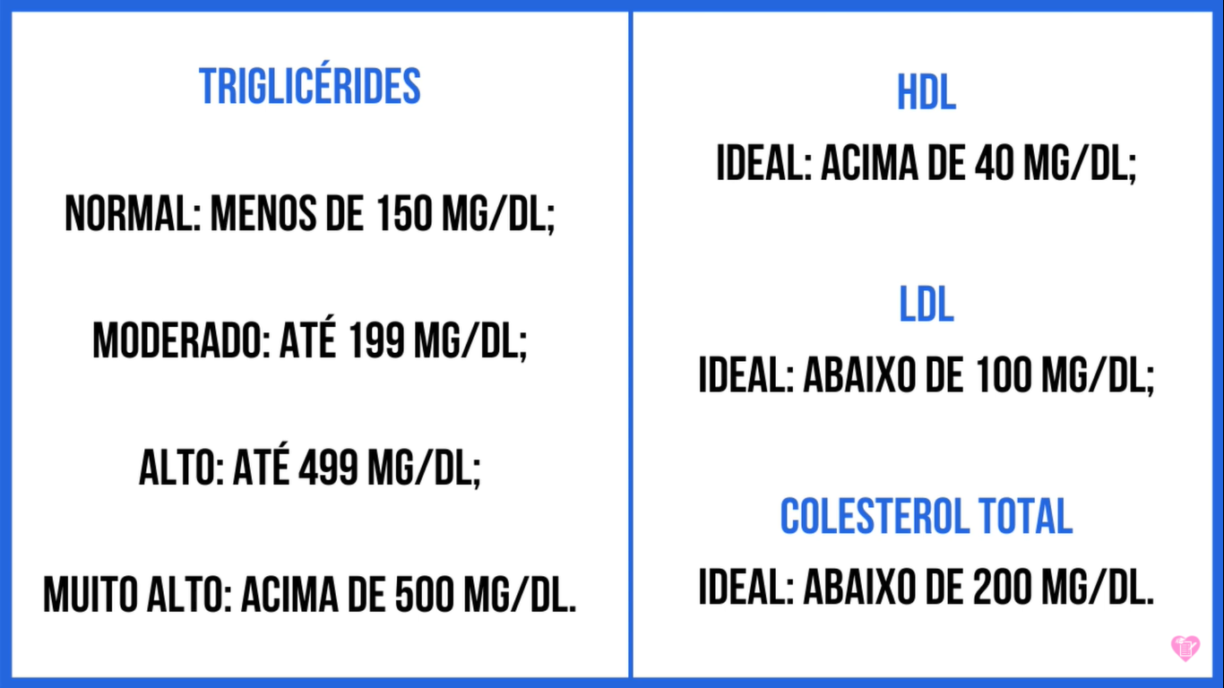 Triglicerides HDL LDL - Dislipidemia